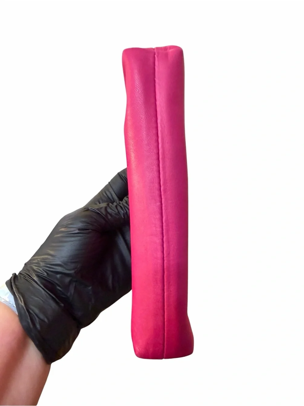 Coach Hot Pink Leather Wristlet w/COA (A558) - Picture 7 of 10